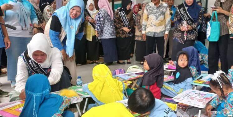 Ratusan Anak PAUD di Majalengka Ikuti Lomba Mewarnai 