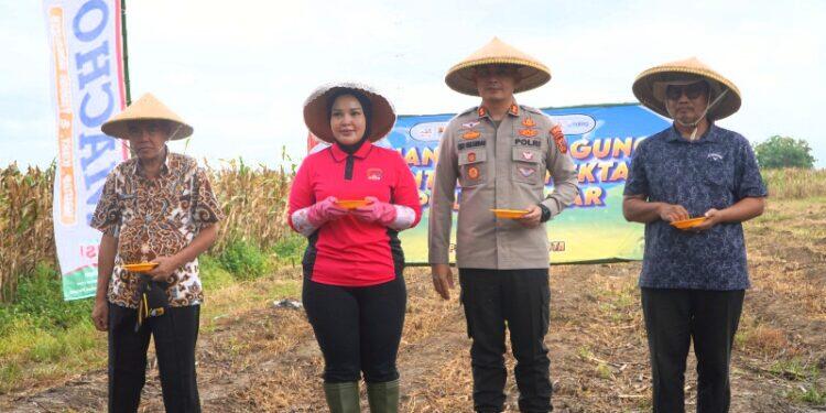 Dukung Ketahanan Pangan Nasional, Polres Cirebon Kota Siapkan 11 Hektar Lahan Jagung 
