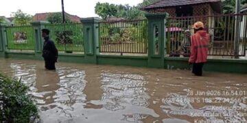 Banjir Rendam 312 Rumah di Kabupaten Cirebon, 1.273 Warga Terdampak