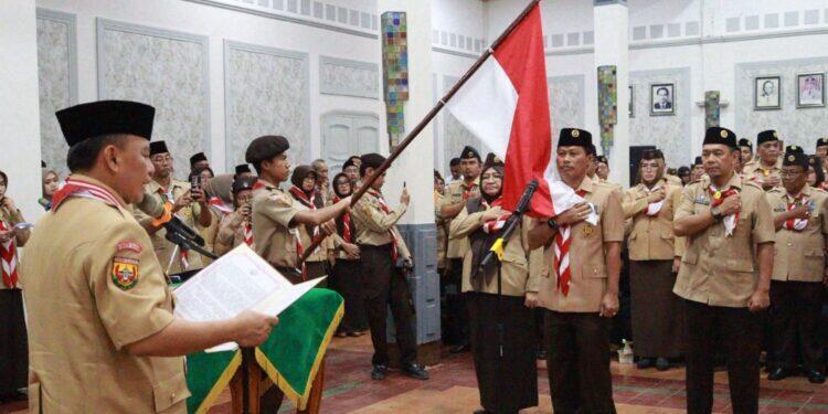 Mabicab Gerakan Pramuka Kota Cirebon Dilantik 