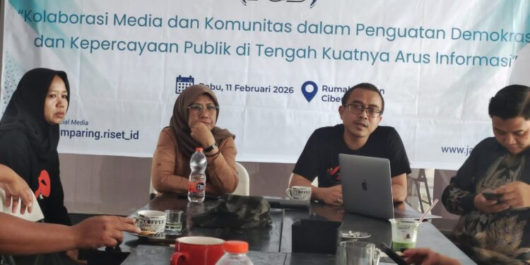 FGD Jamparing dan Jurnalis Jelang Rilis Satu Tahun Dian-Tuti, Isu Transparansi Publikasi Pemda Dipertanyakan