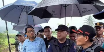 Longsor di Desa Sukasari Kidul Kecamatan Argapura Ancam Permukiman Warga