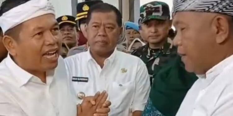 KDM Tinjau Pergerakan Tanah di Majalengka, Pemprov Jabar Siapkan Bantuan untuk Pembagunan Rumah Tahan Gempa 