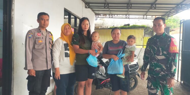 Babinsa Pegambiran Monitoring Pendistribusian MBG untuk B3