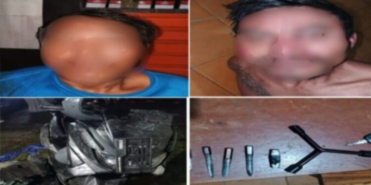 Kepergok Saat Beraksi, Dua Pencuri Motor Asal Indramayu Berhasil Ditangkap Warga di Jatiwangi