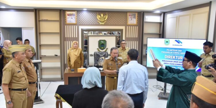 Adang Kurniawan Resmi Pimpin PDAU, Target PAD Rp1 Miliar dan Lunasi Utang 100 Hari