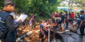 30 Ribu Pelanggan PDAM Kota Cirebon Terkena Imbas Kebocoran Pipa di Plangon 
