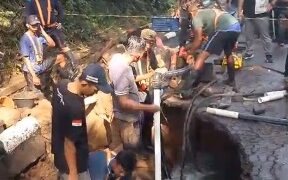 Pipa Induk Jebol, Distribusi Lumpuh, PDAM Kota Cirebon Kerahkan Mobil Tangki Bantuan Lintas Daerah 