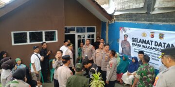 Wakapolda Jabar Brigjen Adi Vivid Tinjau Perbaikan Rutilahu di Larangan, Kota Cirebon 