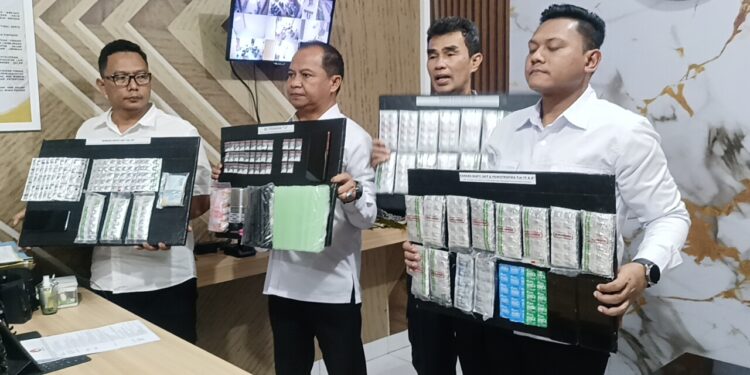 Satnarkoba Polres Kuningan Ungkap 4 Kasus Narkoba Jelang Lebaran, 5 Tersangka Diamankan