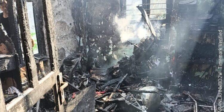 Rumah Warga di Gunungjati Terbakar, Diduga Dipicu Petasan Anak Pemilik