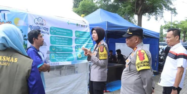 Pastikan Arus Mudik Aman dan Lancar, Kapolres Majalengka Cek Pos Operasi Ketupat Lodaya 2026
