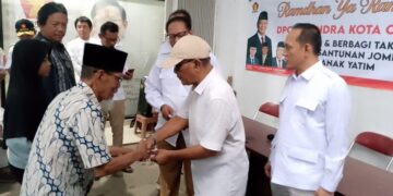 DPC Gerindra Kota Cirebon Berbagi Kebahagiaan di Bulan Penuh Berkah