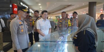 Kapolres Cirebon Kota Monitoring Sejumlah Mall