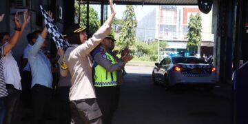 Mudik Gratis Majalengka – Semarang Polres Berangkatkan 2 Bus