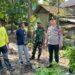 Kapolsek Leuwimunding Tinjau Lokasi Terdampak Angin Puting Beliung