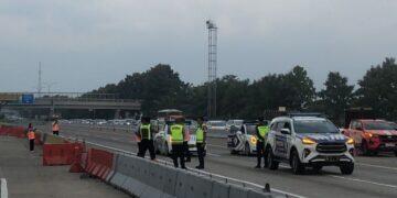 One Way Arus Balik Lebaran di Tol Palikanci Sudah Diberlakukan