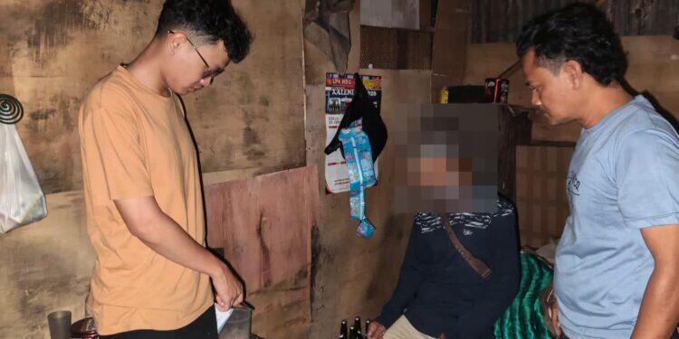 Satres Narkoba Polres Ciko Gerebek Penjual Miras Ilegal 