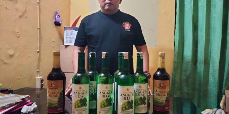 Operasi Pekat, Polisi Sita Miras Ilegal di Pegangan Lor