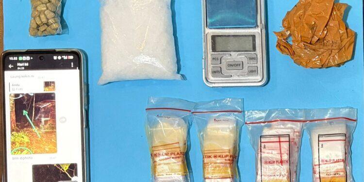 Polres Ciko Amankan 97 Gram Sabu dan 50 Butir Ekstasi, Satu Tersangka Diamankan