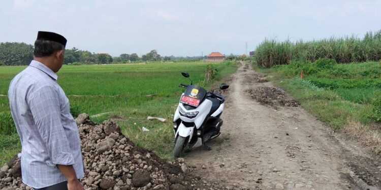 Warga Gembonganmekar Perbaiki Jalan Tani, Akses 65 Hektare Sawah Kini Lebih Lancar
