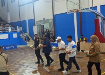 Wahana Ajaib vs Mutiara Galuh, Laga Voli Putri Sengit Meriahkan Kuningan