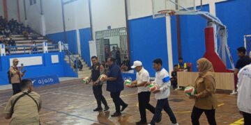 Wahana Ajaib vs Mutiara Galuh, Laga Voli Putri Sengit Meriahkan Kuningan