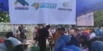 Bazar Sayur Murah Ramaikan CFD Kuningan, Digelar Rutin Tiap Pekan