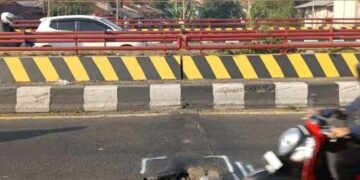 Lubang Besar di Jembatan Battembat Ancam Pengendara, Sudah Makan Korban