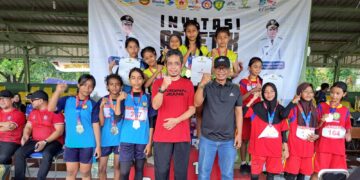 KKGO Gunung Jati Lampaui Target, Finis Posisi Delapan Invitasi Atletik SD
