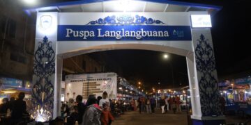 PUSPA Langlangbuana Disulap Jadi Pusat Hiburan, Pengunjung Membludak