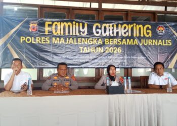 Kapolres Majalengka Gathering Bersama Insan Media