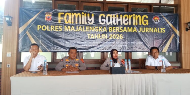 Kapolres Majalengka Gathering Bersama Insan Media