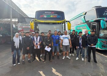 120 Bobotoh Kuningan Bertolak ke GBLA, Kawal Persib Hadapi Arema FC