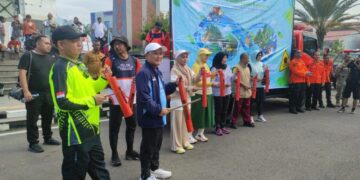Plogging hingga Sirine Dibunyikan, Kuningan Gaungkan Budaya Siaga Bencana
