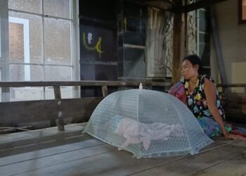 Ibu dan Bayi Tinggal di Gazebo, Bertahan dari Bantuan MBG