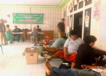 Hari Jadi ke-45 Desa Jatirenggang Diwarnai Aksi Donor Darah