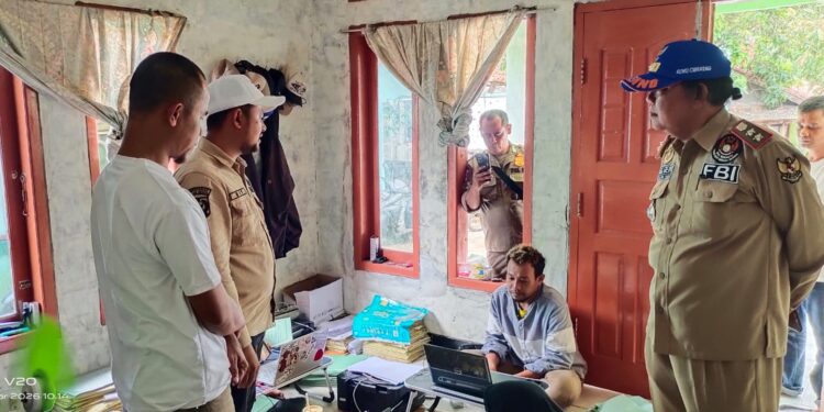 Camat Terisi Bubarkan Aktivitas Kantor Oknum Mitra BPN Indramayu