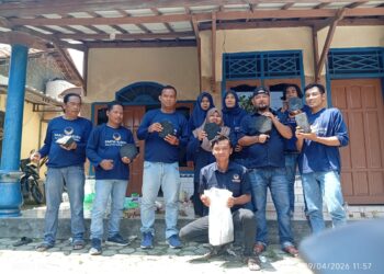 Kader Nasdem Indramayu Sulap Sampah Plastik Menjadi Batako dan Paving Block