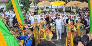 Gubernur Jabar Hadiri Hari Jadi ke-544 Cirebon, Disambut Prosesi Mapag Kanjeng Dalem