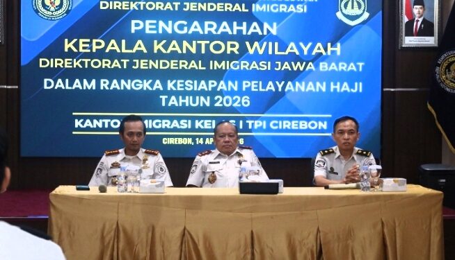 Kanwil Dirjen Imigrasi Jabar Lakukan Monitoring Pelayanan Keimigrasian Bagi Calhaj 2026 Embarkasi Kertajati 