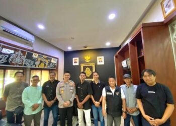Pengurus SMSI Kota Cirebon Silaturahmi ke Kapolres Cirebon Kota 