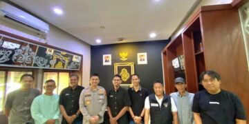 Pengurus SMSI Kota Cirebon Silaturahmi ke Kapolres Cirebon Kota 