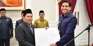 Ahmad Syadali Dilantik Jadi PJ Sekda Indramayu Gantikan Aep Surahman