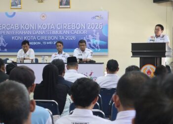KONI Kota Cirebon Gelar Rakercab dan Alokasikan Bantuan Stimulan untuk Cabang Olahraga