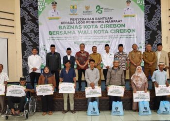 Baznas Kota Cirebon Salurkan Bantuan  untuk 1.000 Penerima Manfaat