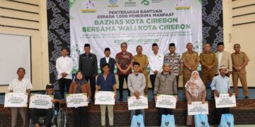 Baznas Kota Cirebon Salurkan Bantuan  untuk 1.000 Penerima Manfaat
