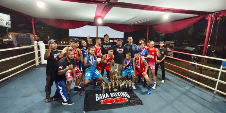 Bara Boxing Raih Juara Umum dalam Ajang Slawi Boxing Fight 