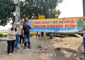 Pemkot Cirebon dan PGIS Bersinergi Bersihkan Sungai Sukalila