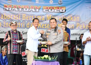 Kapolresta Apresiasi Sinergi Buruh, May Day Cirebon Berlangsung Kondusif
